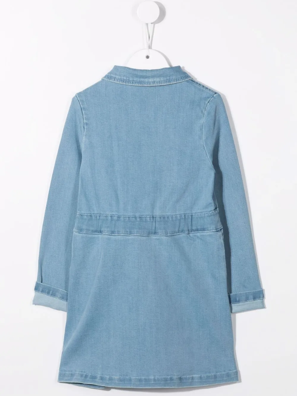 фото The marc jacobs kids джинсовое платье с длинными рукавами