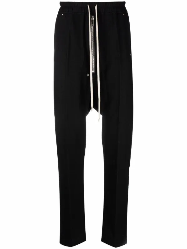 Rick Owens drop-crotch Track Pants 