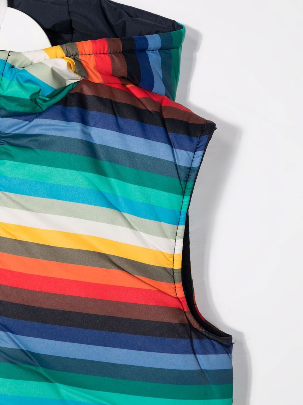 фото Paul smith junior двусторонний жилет с капюшоном