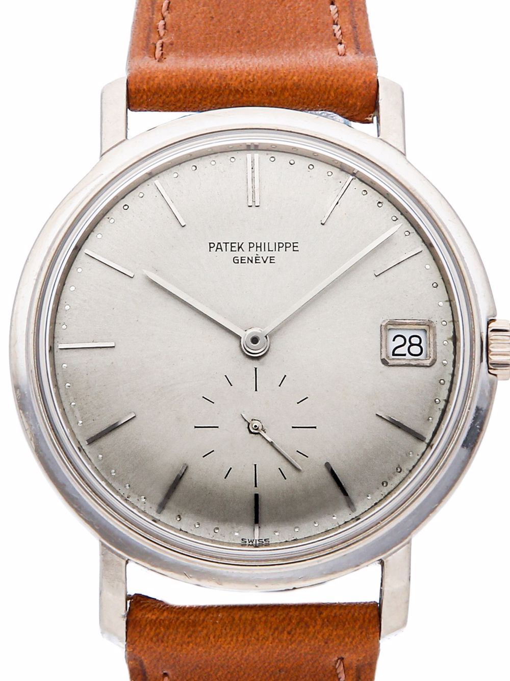 фото Patek philippe наручные часы calatrava vintage pre-owned 35 мм