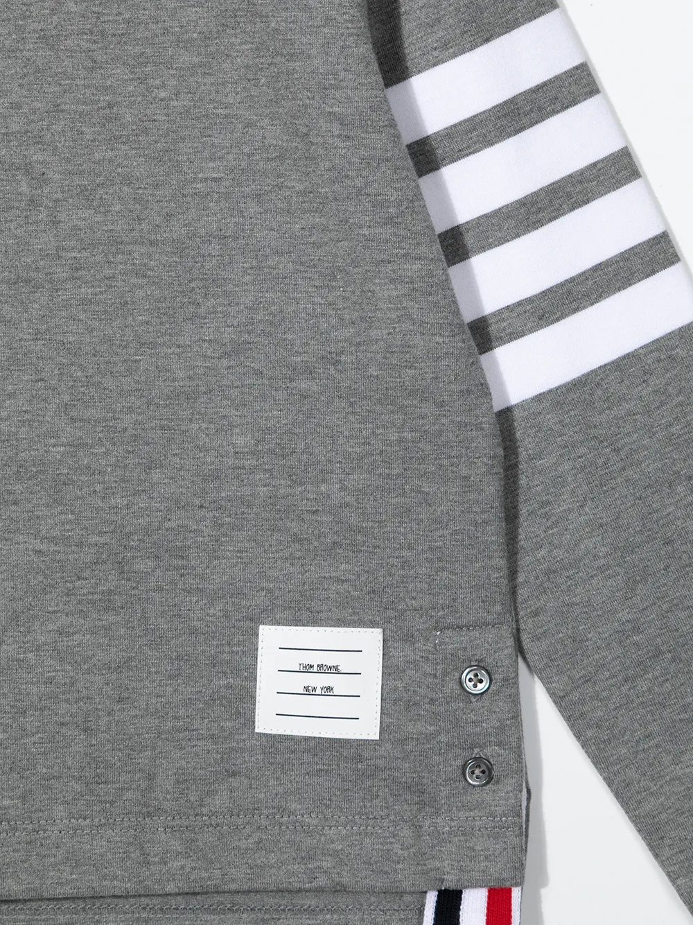 Thom Browne Kids Trui met ronde hals Grijs