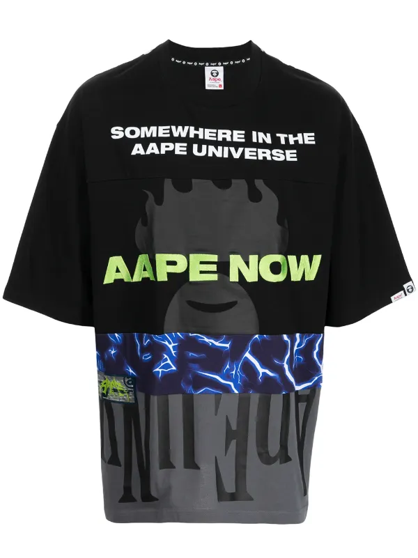 Shop pe By A Bathing Ape All Over Graphic Print T Shirt With Express Delivery Farfetch