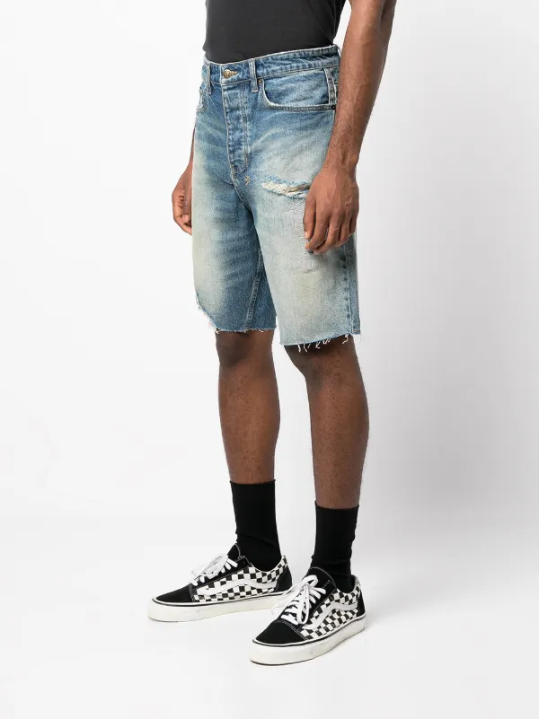 Ksubi logo-detail Denim Shorts - Farfetch