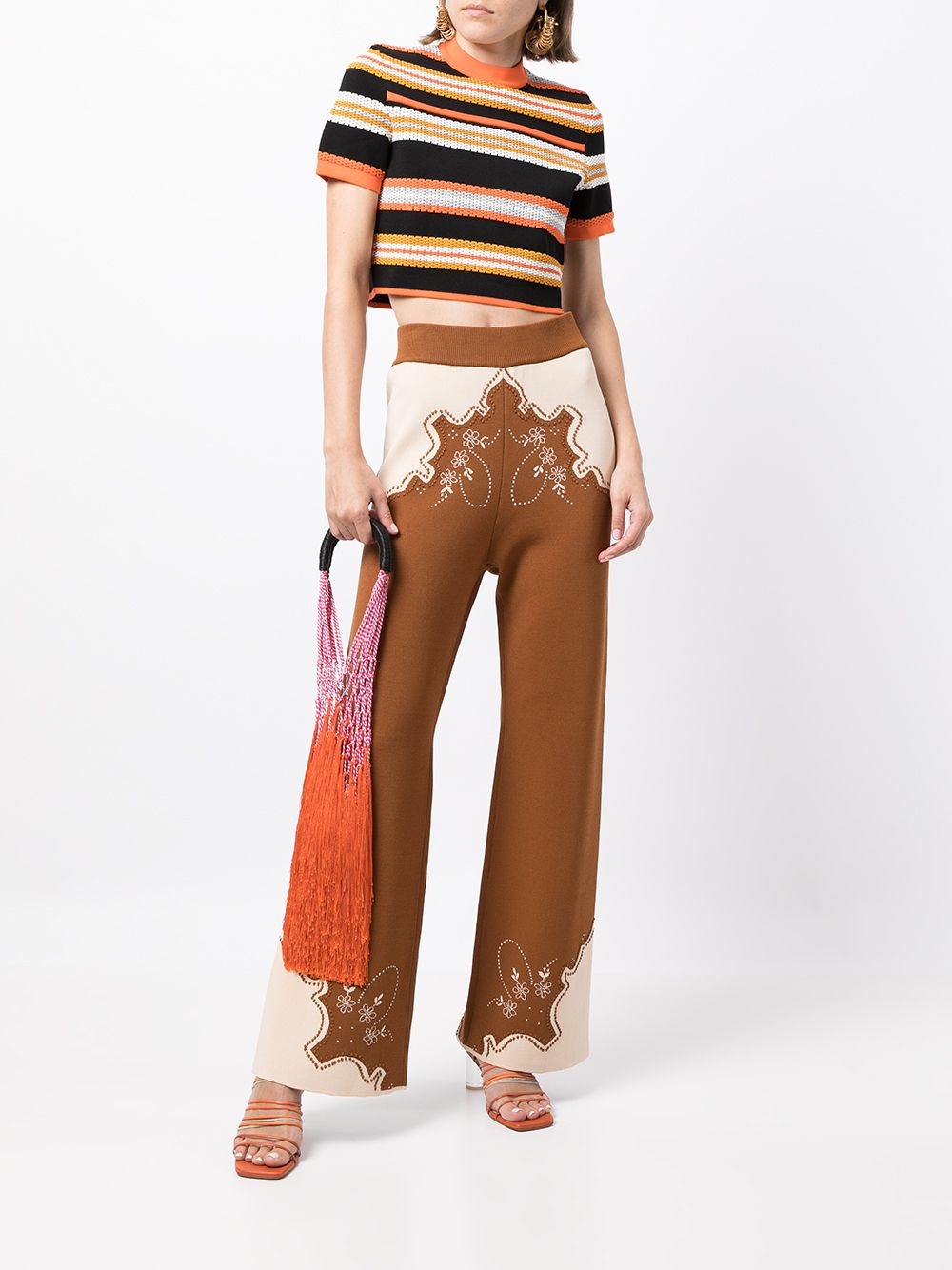 Shop Alice McCall Paris Burning embroidered trousers with Express ...