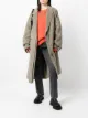 SONGZIO belted grey coat