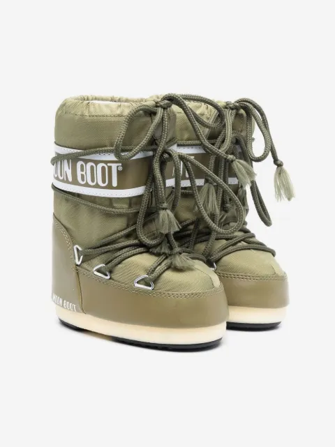 Moon Boot Kids logo print Moon Boots