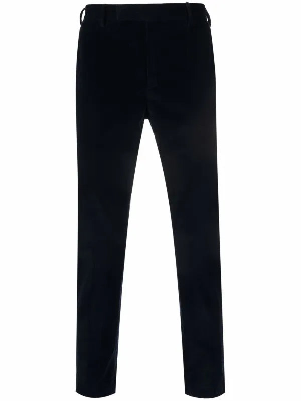 PT Torino slim-fit Velvet Trousers - Farfetch