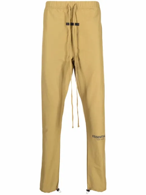 FEAR OF GOD ESSENTIALS logo-print track pants 