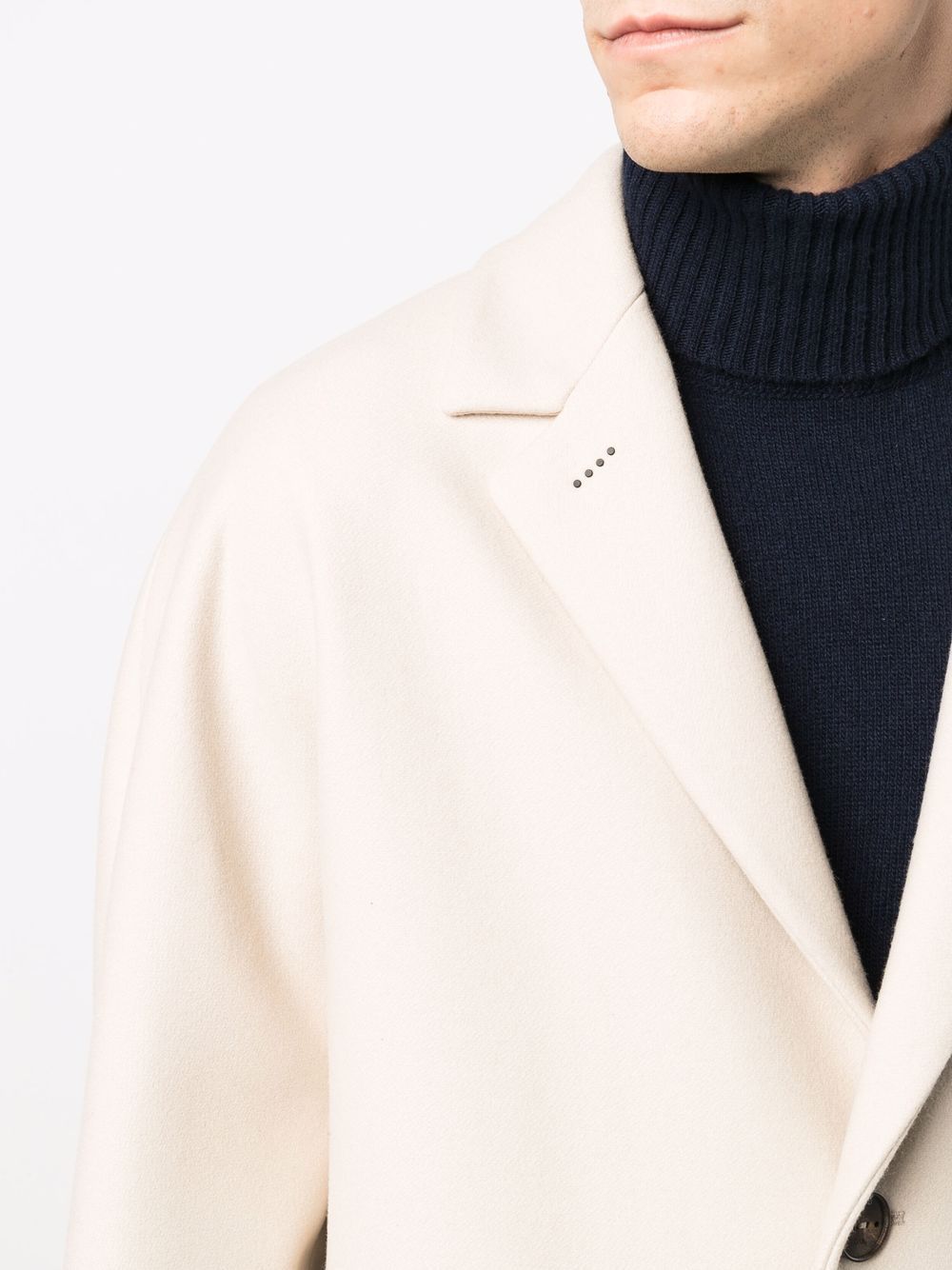 фото Hevo single-breasted tailored coat