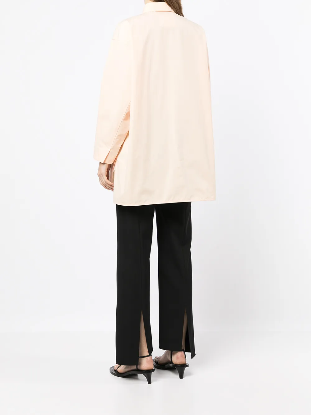 jil sander 长袖超大款衬衫 图 4