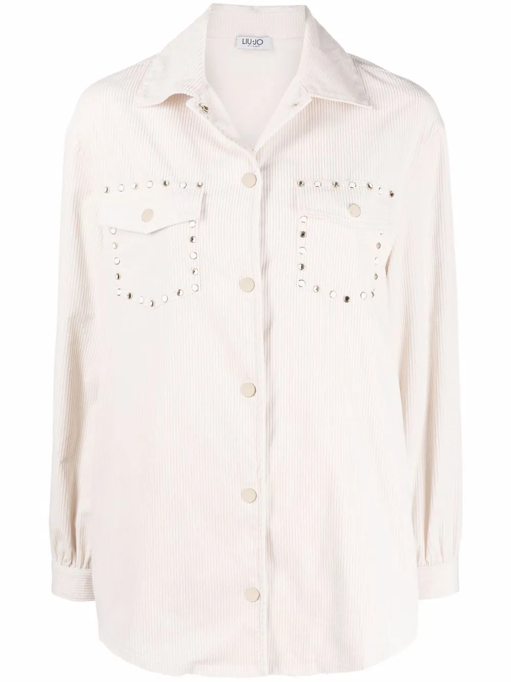 

LIU JO camisa con apliques de strass - Neutro