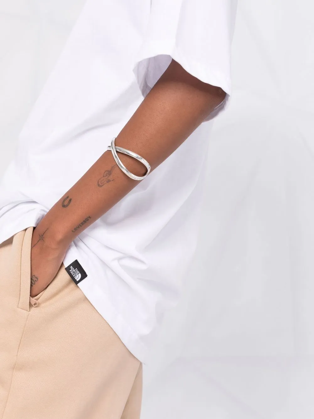 фото The north face футболка с логотипом