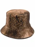 Burberry fur print bucket hat - Neutrals