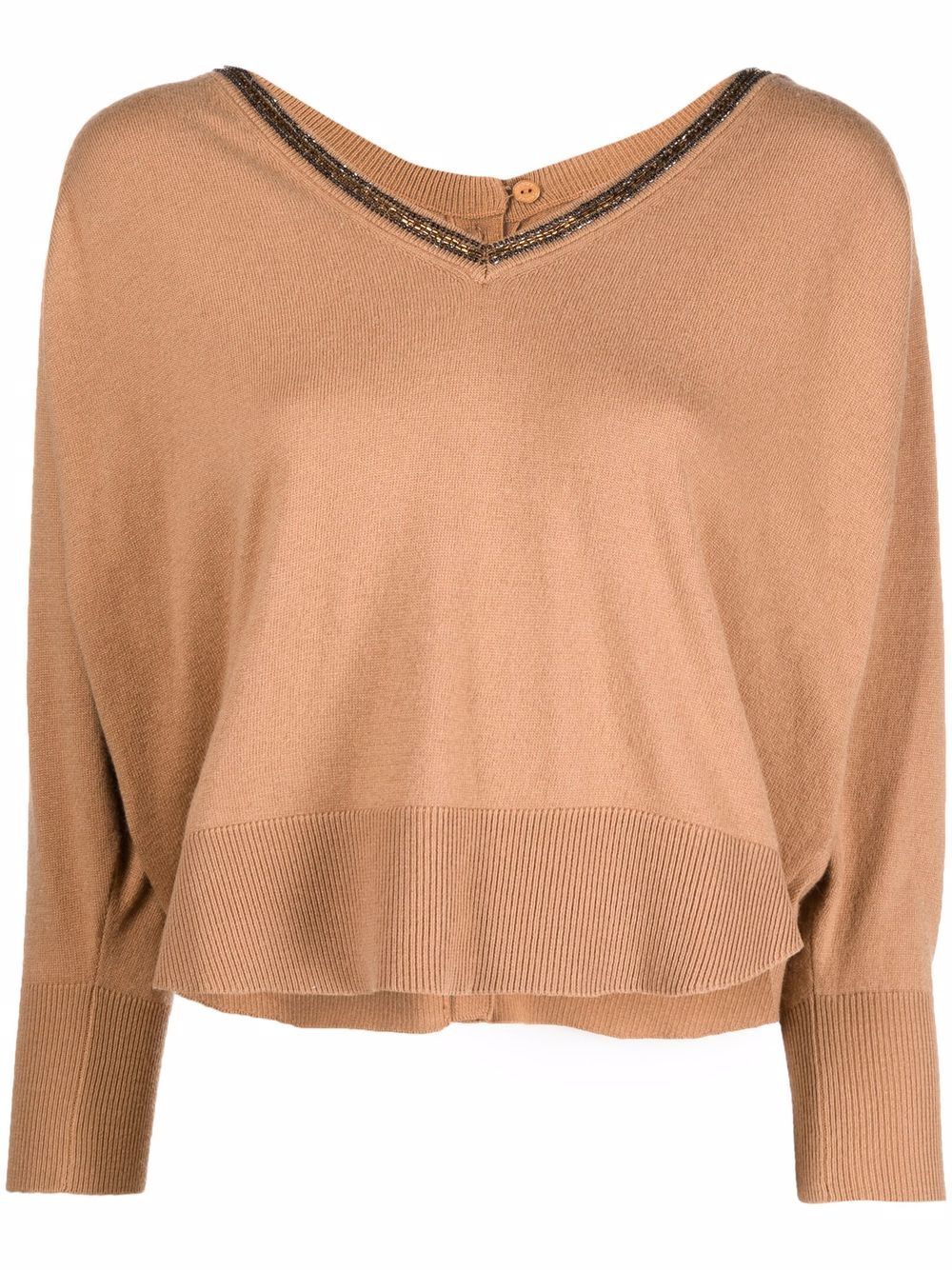 фото Twinset embellished v-neck jumper