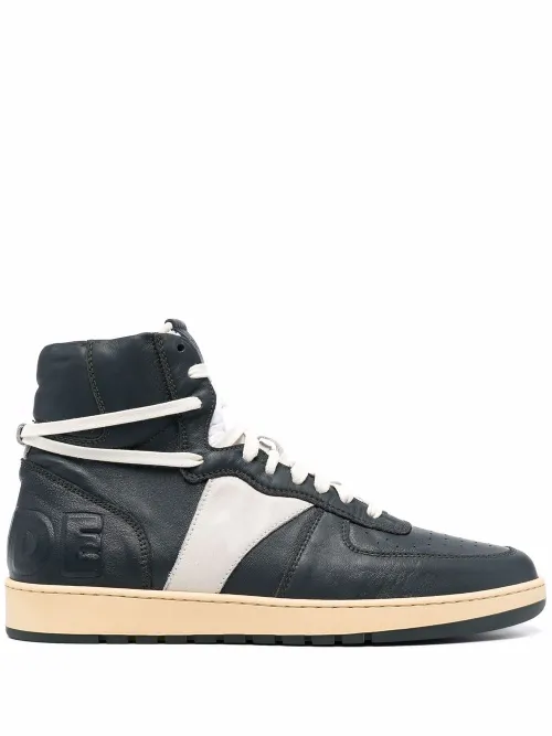 Baskets montantes BBall à logo embossé - RHUDE - Modalova
