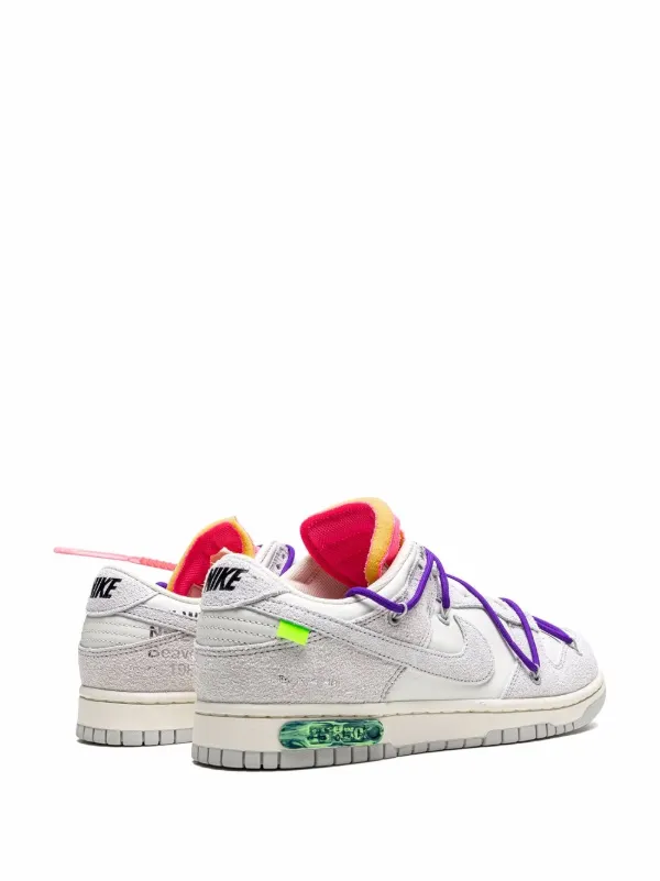 Nike - x Off-White Dunk Low Sneakers - Men - Rubber/LeatherLeather - 11.5