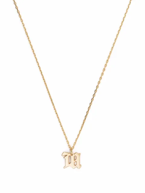 MISBHV logo pendant necklace