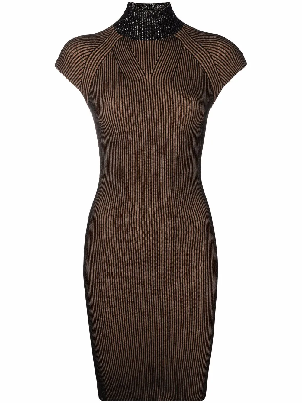 фото Liu jo roll-neck knitted dress