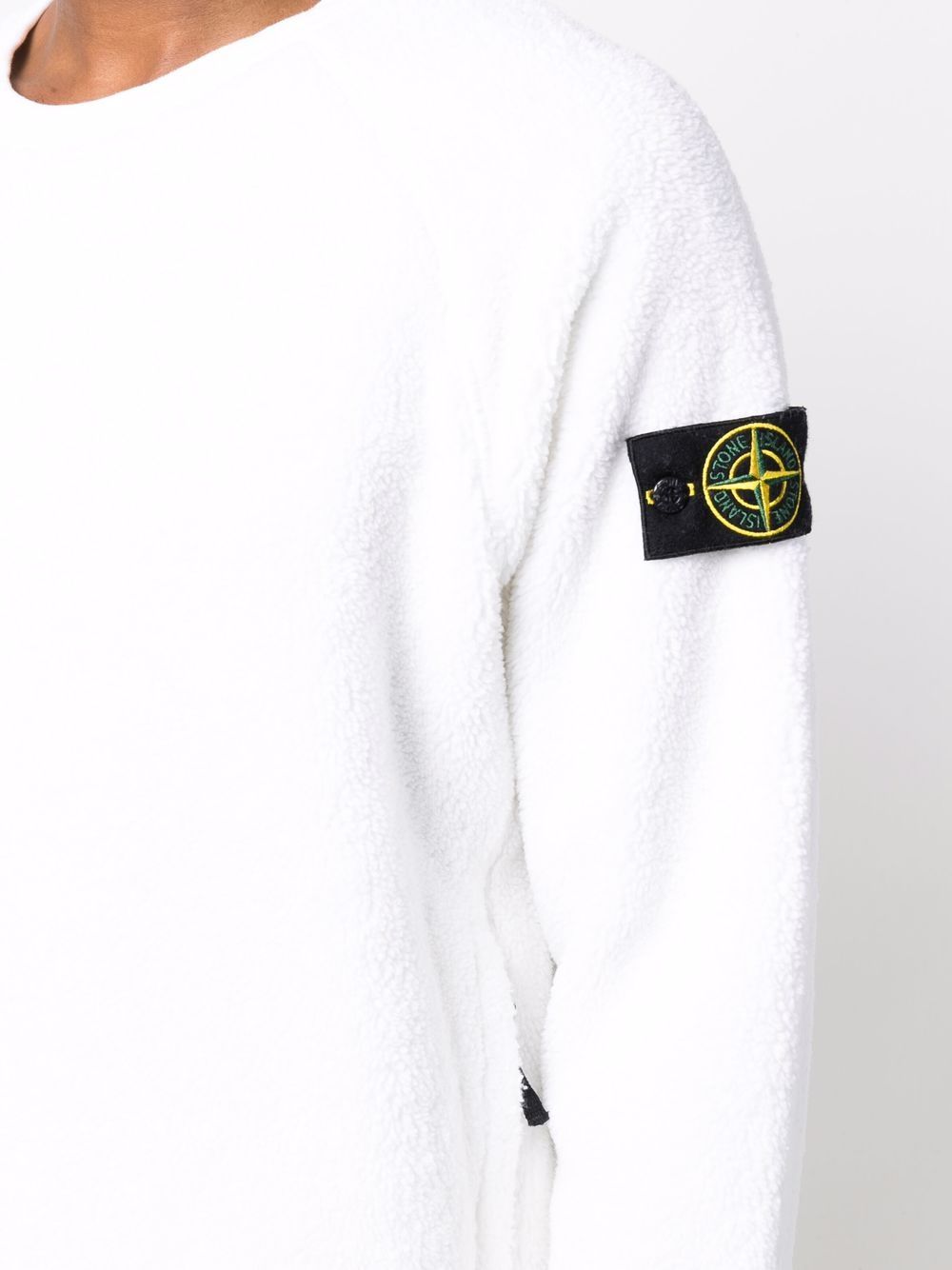 фото Stone island толстовка с нашивкой compass