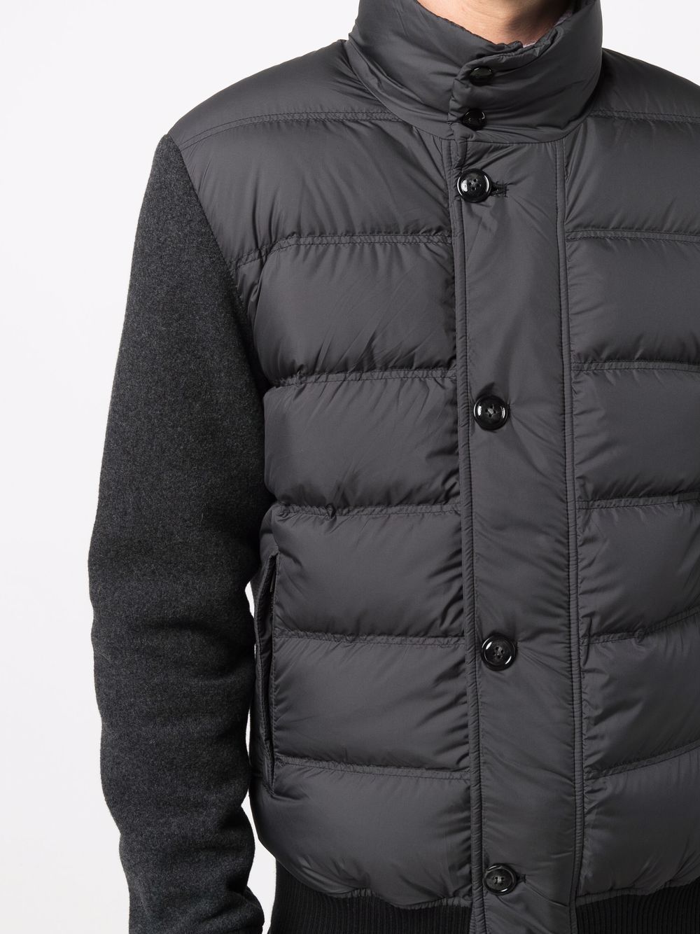 фото Woolrich high-neck padded down jacket