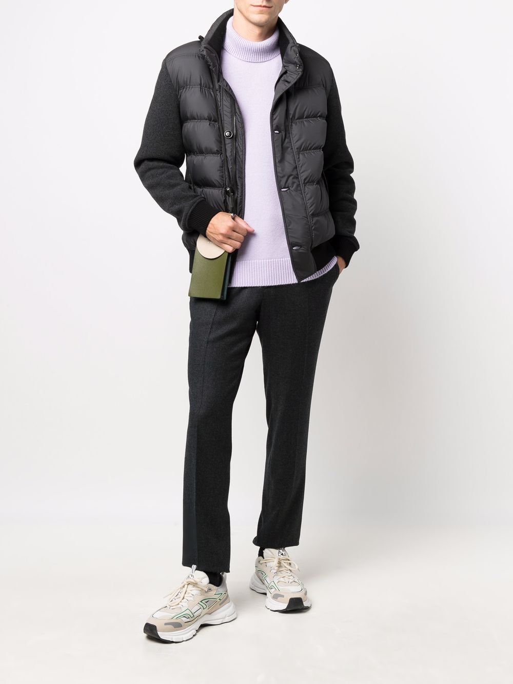 фото Woolrich high-neck padded down jacket