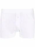 Lanvin button-down boxers - White