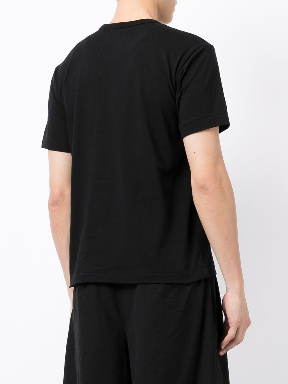 Shop Black Comme Des Garçons Boom Graphic-print T-shirt In Black