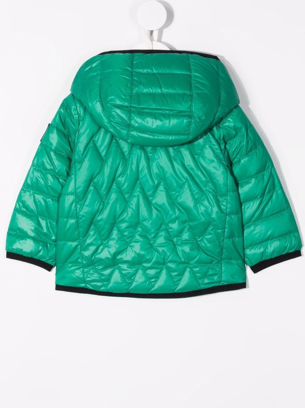 BOSS Kidswear Omkeerbaar donsjack - Groen