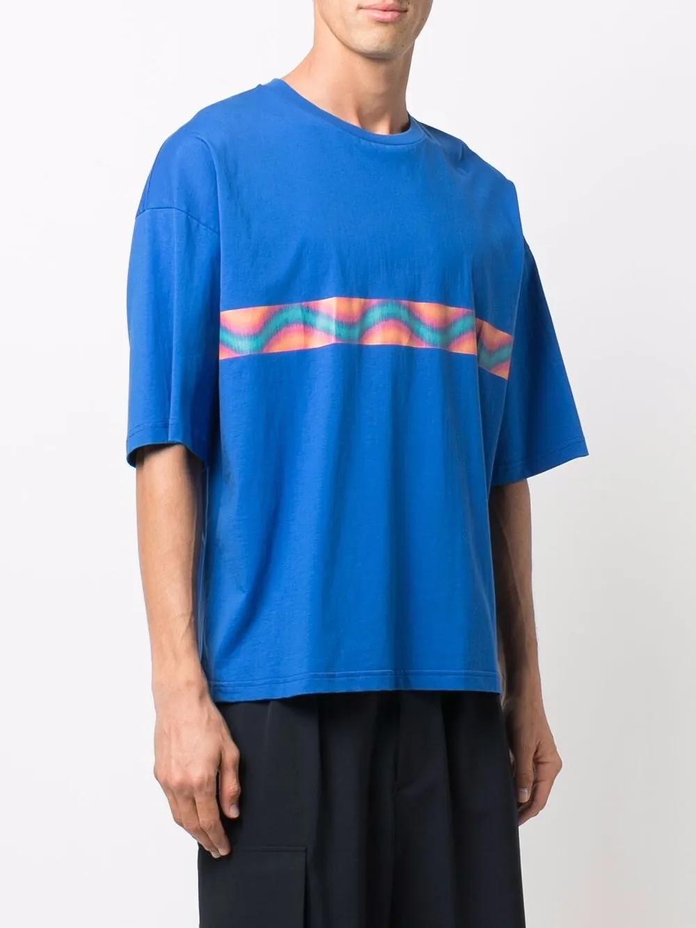 Mackintosh Wave organic-cotton T-shirt - Farfetch