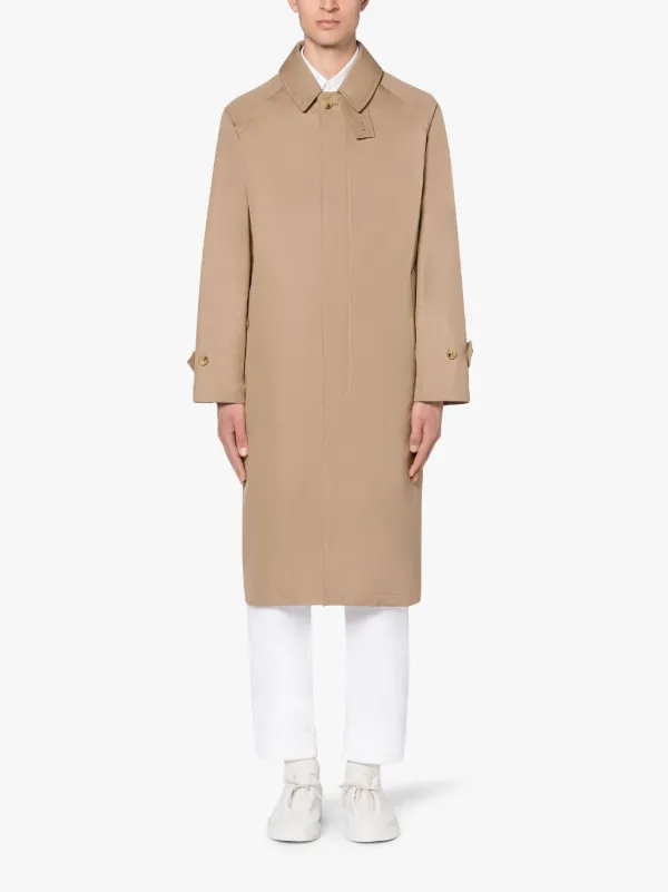 SELWYN Sand Gabardine Cotton Coat | GMC-113 | Mackintosh