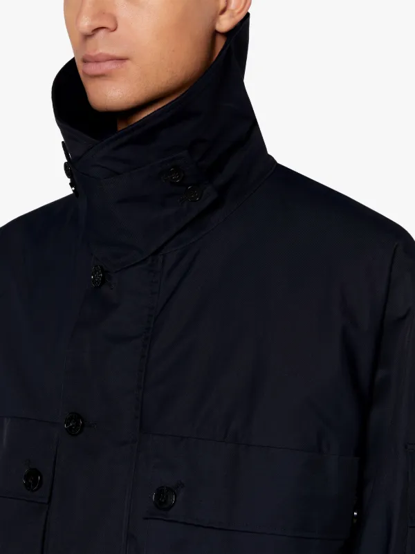 SPRING STREET Navy Cotton Blend Jacket | GMM-221