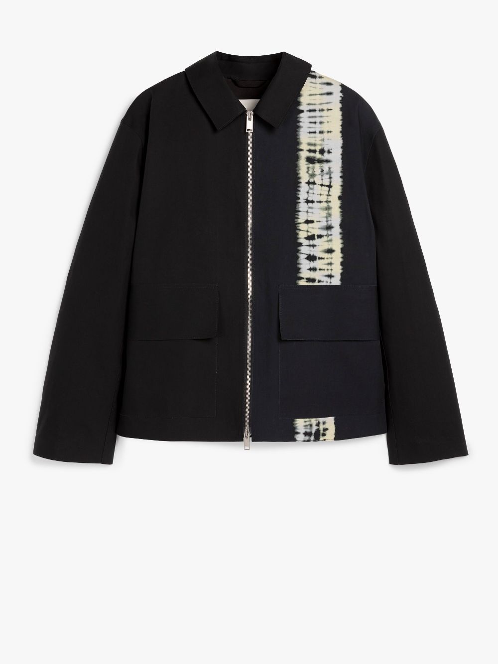 JOHN ELLIOTT Black Shibori Dye Bonded Cotton Jacket | Mackintosh