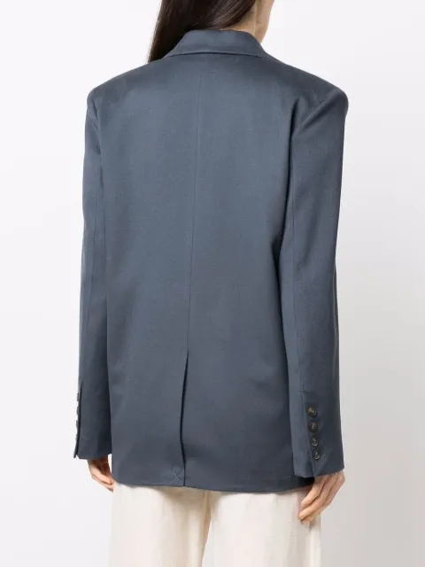 loulou studio leather blazer