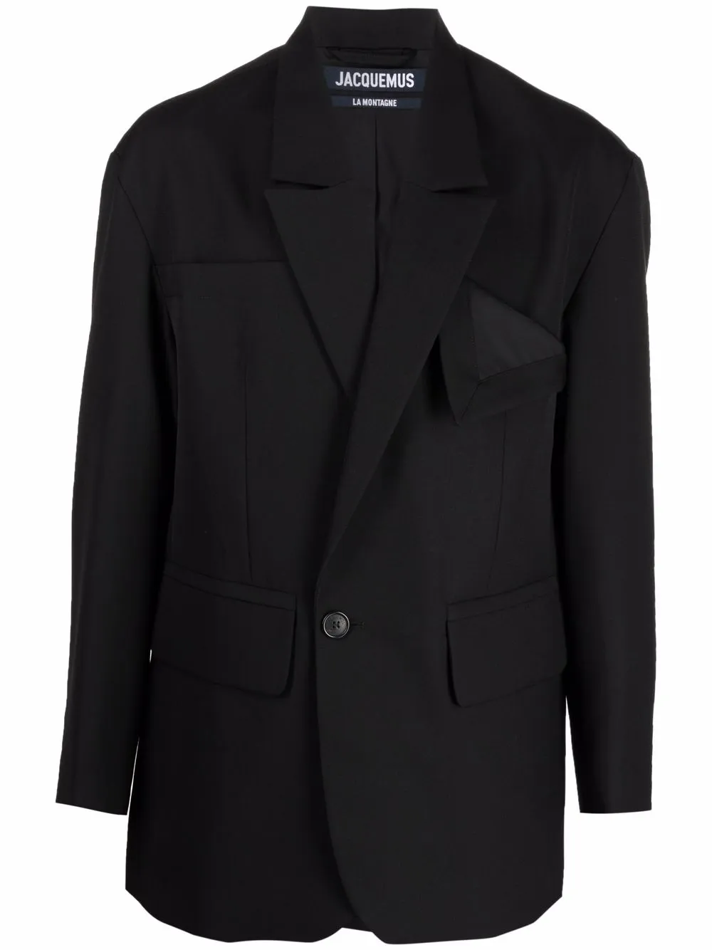 jacquemus black blazer