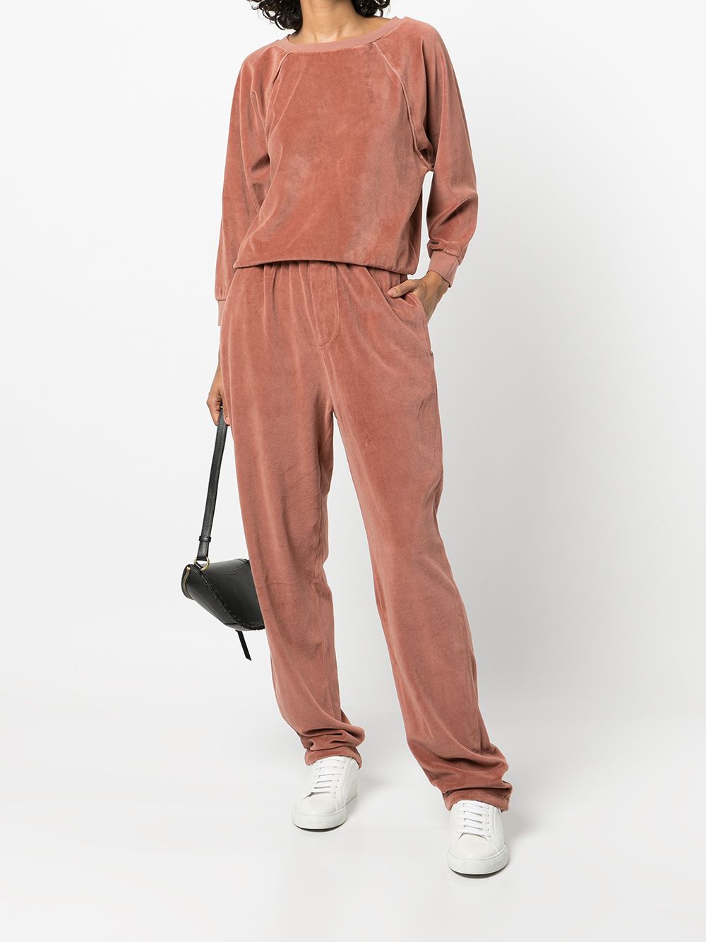 Suzie Kondi Velour Track Pants - Farfetch