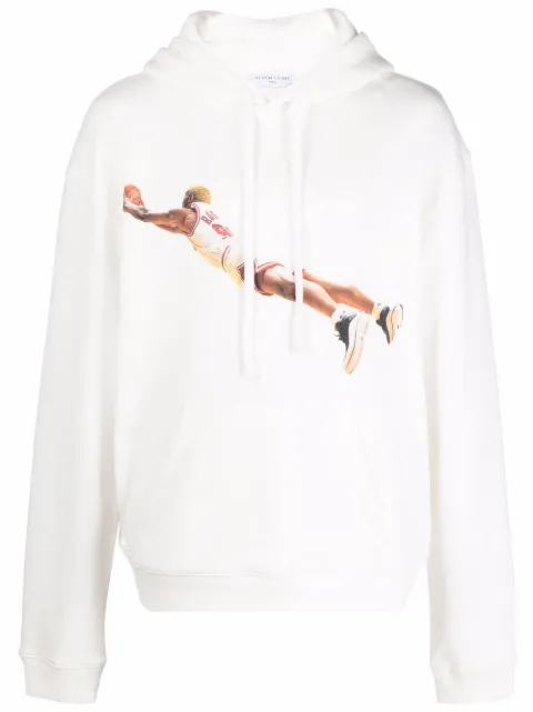 Ih Nom Uh Nit graphic-print drawstring hoodie