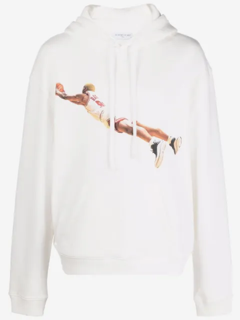 Ih Nom Uh Nit graphic-print drawstring hoodie
