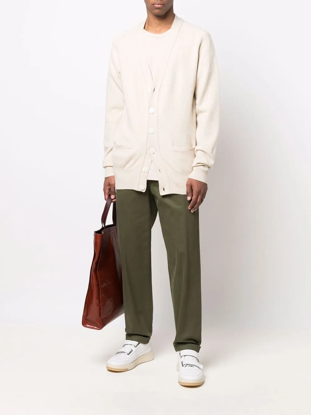 extreme cashmere Vest van kasjmiermix - Beige