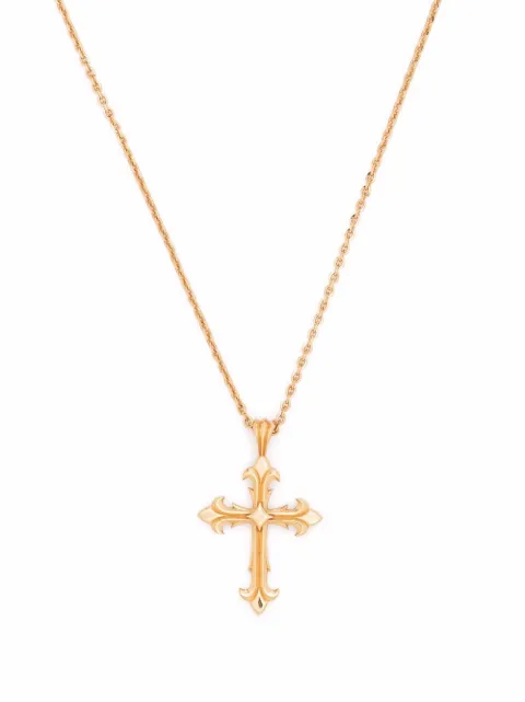 Emanuele Bicocchi Fleury Cross pendant necklace