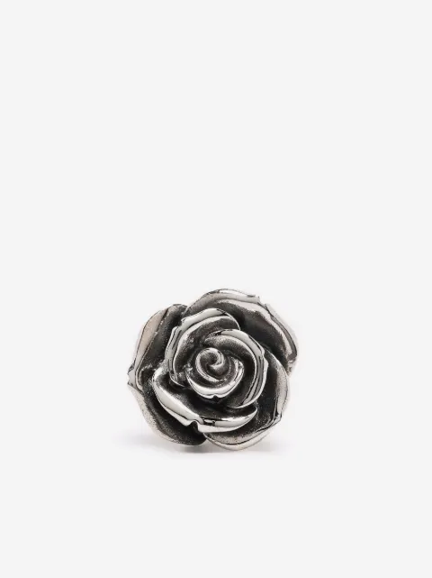 Emanuele Bicocchi rose stud single earring