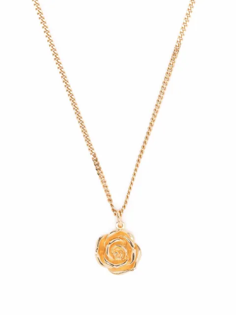 Emanuele Bicocchi rose pendant necklace