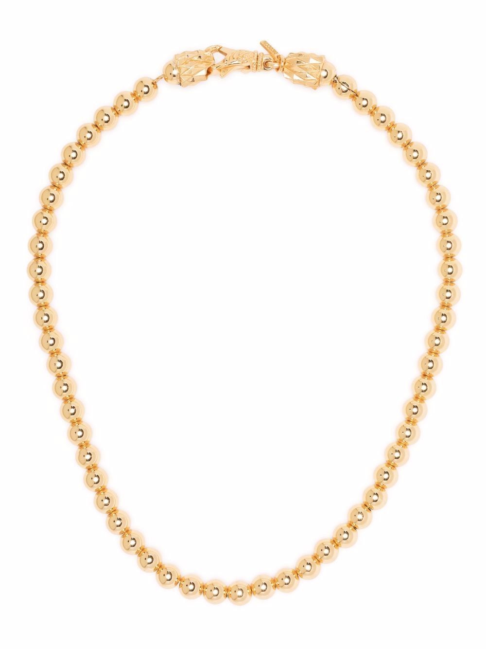 Image 1 of Emanuele Bicocchi shiny beaded necklace