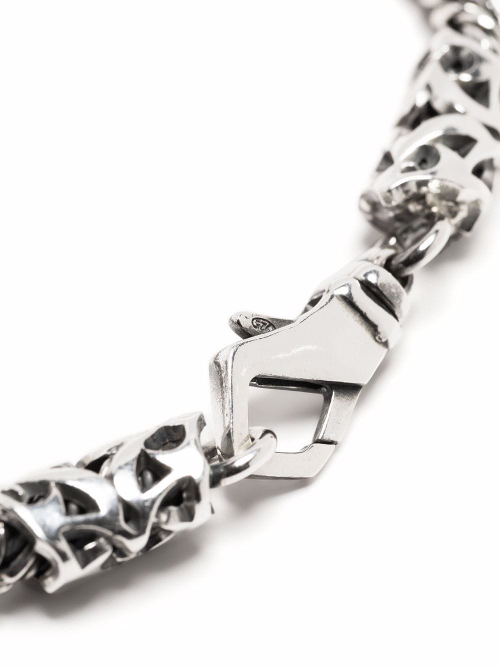 Shop Emanuele Bicocchi Rope-chain Bracelet In 银色