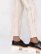 Alysi ストライプ スリムパンツ