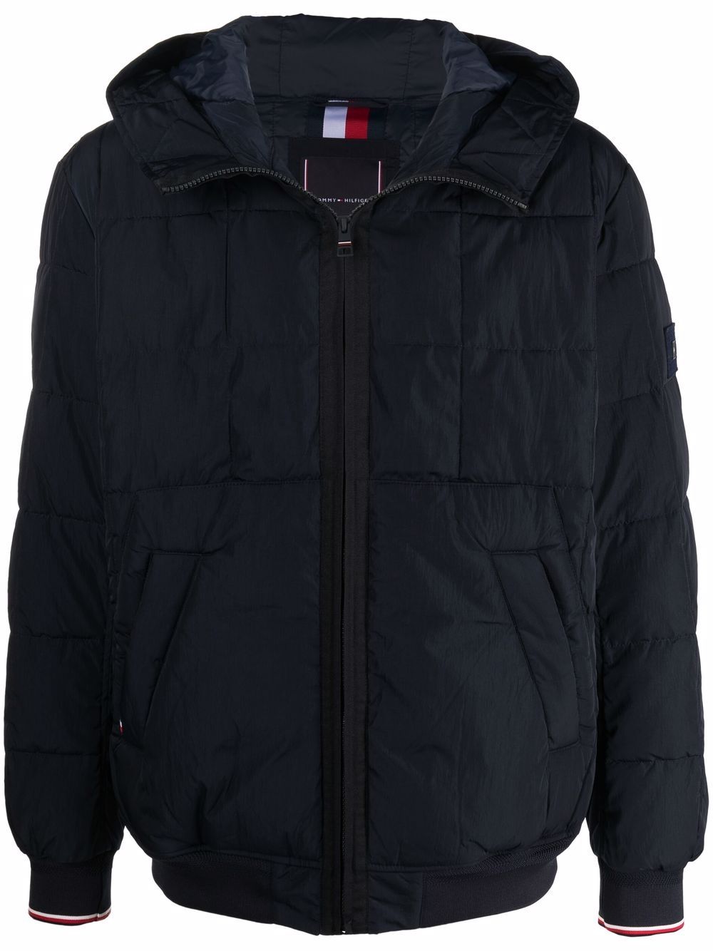 

Tommy Hilfiger padded hood jacket - Azul