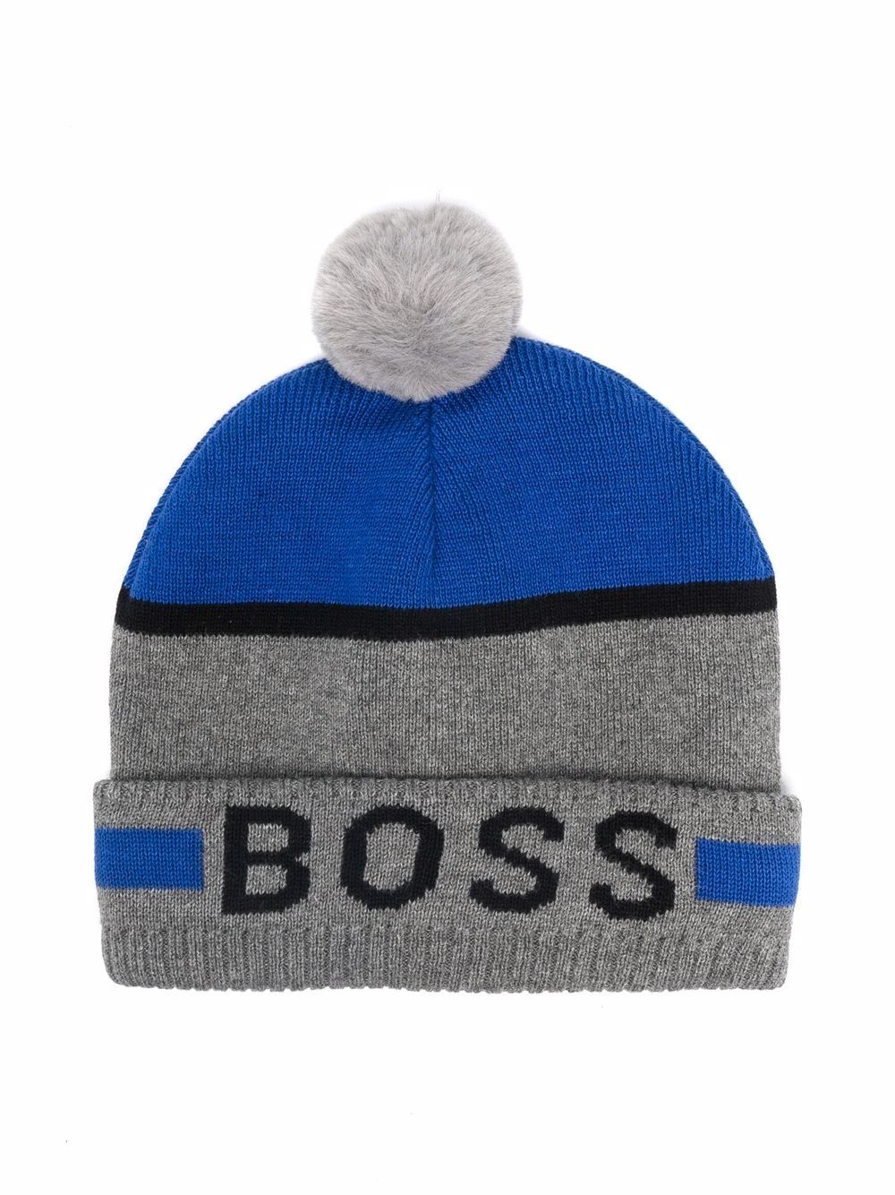 фото Boss kidswear шапка бини с логотипом
