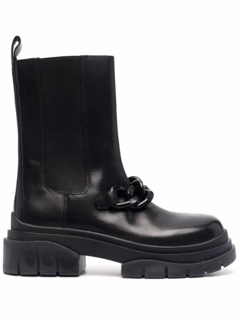 Ash bottines Storm Chain en cuir