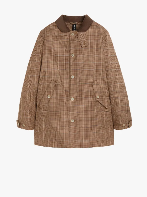 BLOOMSBURY Brown Check Jacket | GMM-212