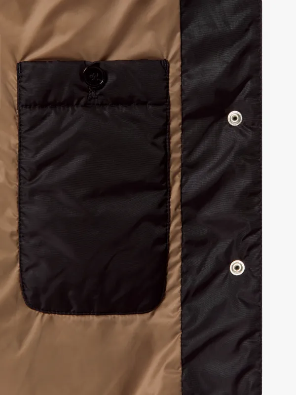 ISABEL Black Nylon Liner Vest | LQV-007