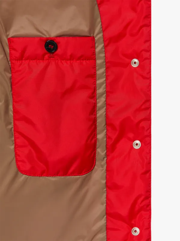 ISABEL Red Nylon Liner Vest | LQV-007